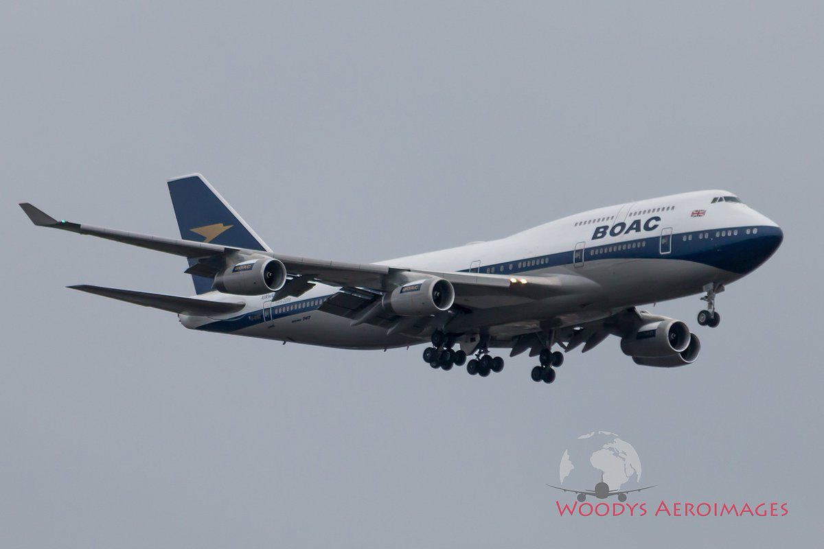 AeroimagesChris's tweet photo. The @British_Airways #BOAC (1964-1974) retro made its first appearance @SeaTacAirport this evening as #BA49
G-BYGC British Airways Boeing 747-436 - C/N 25823 / LN 1195 BOAC (1964-1974) retro https://t.co/OOu6A2X0XU
