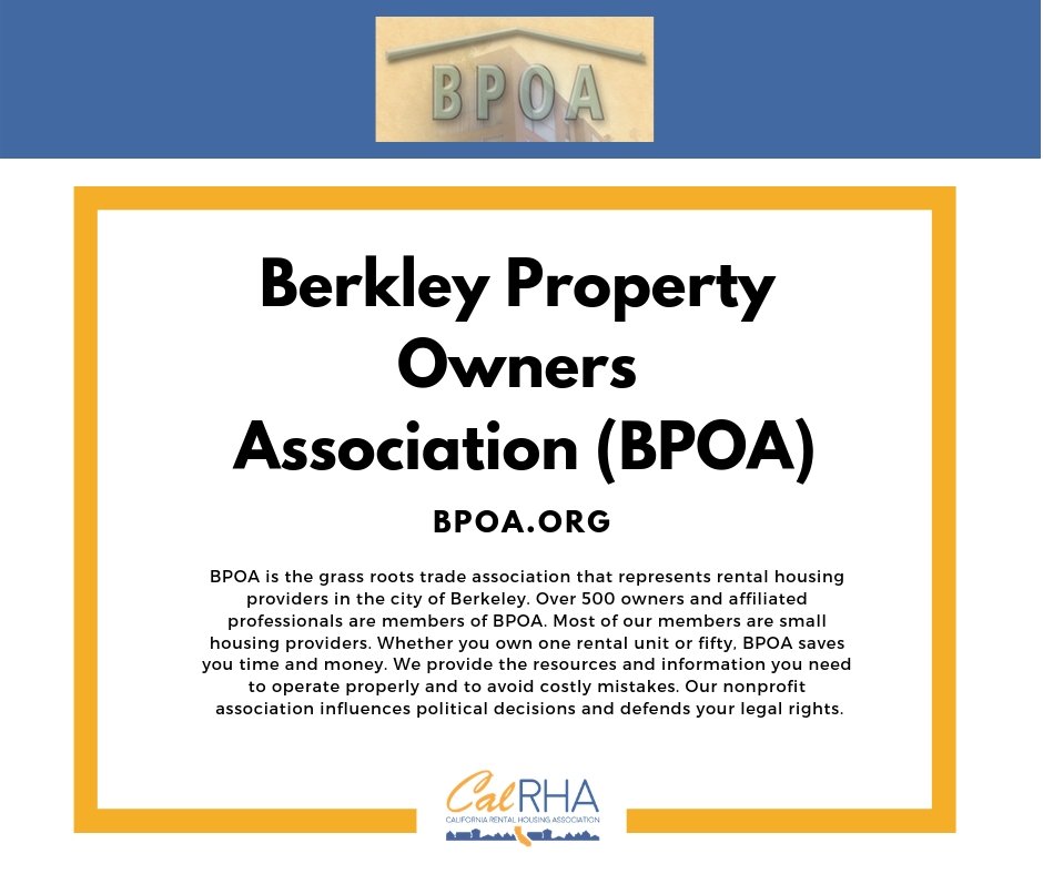 California Rental Housing Association on Twitter "BPOA's mission is to