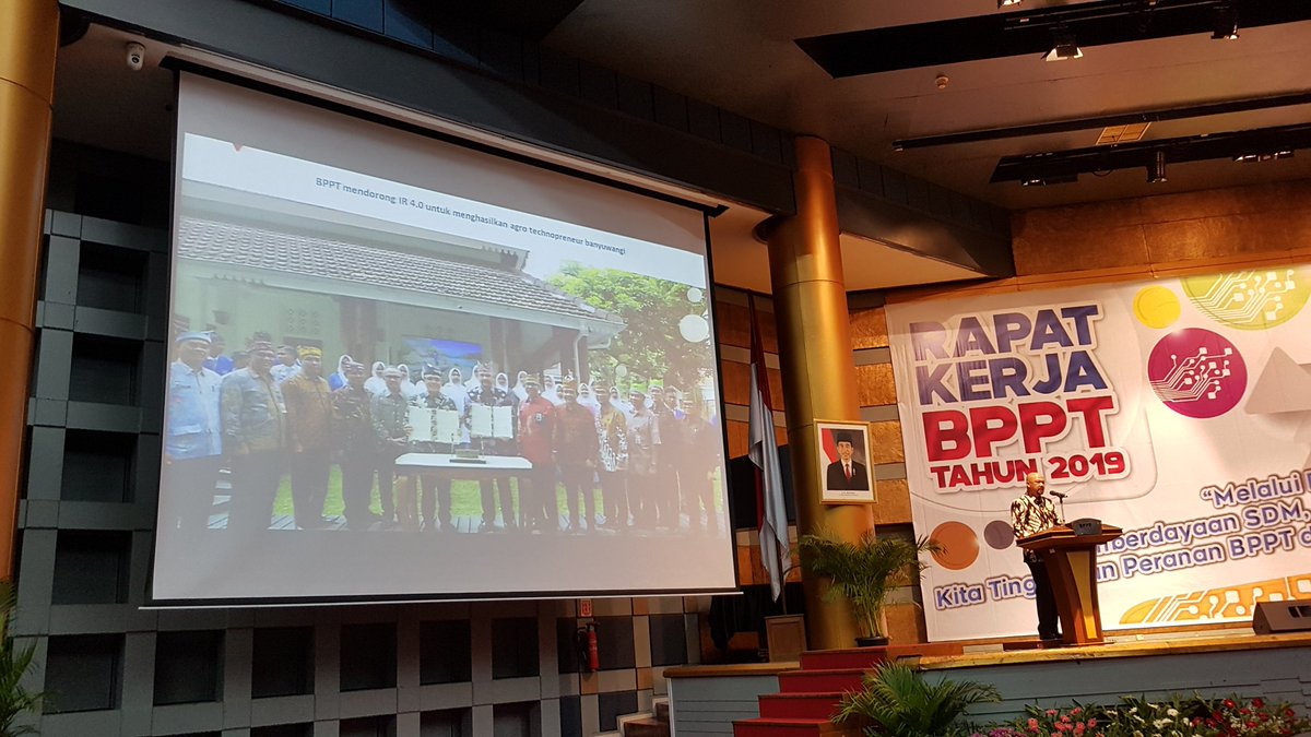 DudiSykazep's tweet image. Pembukaan Raker BPPT 2019 #BPPTSolidSmartSpeed #bppt #bppt_ri