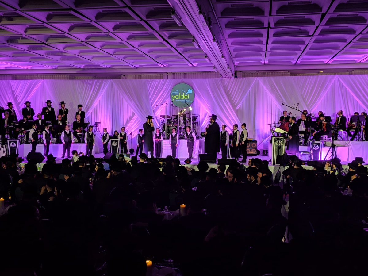 Zimra Choir (@zimrachoir) on Twitter photo Beautiful dinner last night for <a href="/yaldei/">Yaldei</a> in #Montreal.
An <a href="/MKStudios/">Moshy Kraus</a> production, with the incredible voices of <a href="/ShmueliUngar/">Shmueli Ungar • שמילי אונגר</a> and <a href="/YiddishNachas/">Yiddish Nachas</a>.
Music by <a href="/TheFreilachBand/">Freilach Band</a>, <a href="/Shearimband/">Shearim Orchestra</a>.
Sound by <a href="/StellarProdNY/">Stellar Productions</a>. Beautiful dinner last night for <a href="/yaldei/">Yaldei</a> in #Montreal.
An <a href="/MKStudios/">Moshy Kraus</a> production, with the incredible voices of <a href="/ShmueliUngar/">Shmueli Ungar • שמילי אונגר</a> and <a href="/YiddishNachas/">Yiddish Nachas</a>.
Music by <a href="/TheFreilachBand/">Freilach Band</a>, <a href="/Shearimband/">Shearim Orchestra</a>.
Sound by <a href="/StellarProdNY/">Stellar Productions</a>.