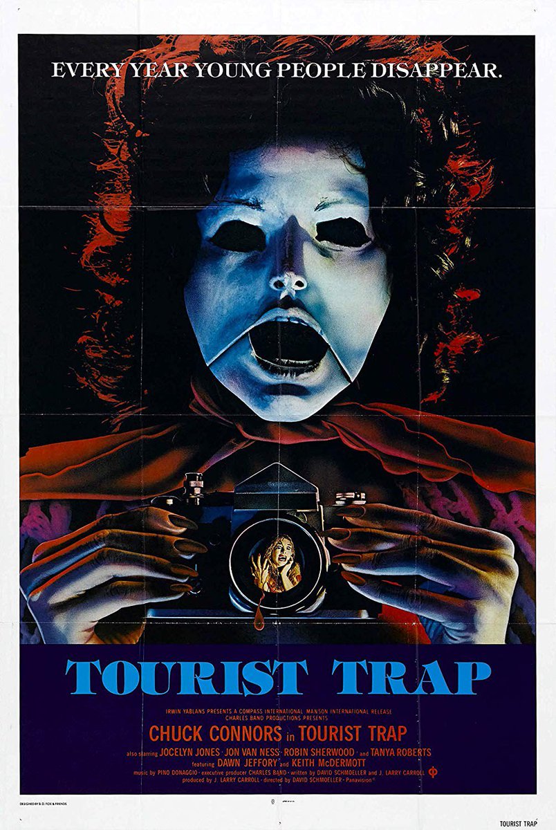 dawnofthediscs's tweet photo. ***NEW TITLE ANNOUNCEMENT***
David Schmoeller’s “Tourist Trap” (1979) is getting a brand new remastered Blu-ray via Full Moon Features &amp; Charles Band! More info coming soon! https://t.co/un6UiJsfhK