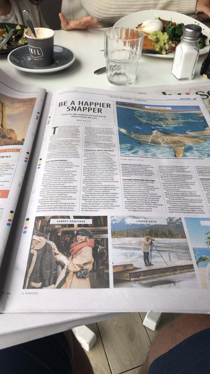 Sunday, Sunday isn’t Sunday... without some travel photo tips from yours truly in the Sunday Telegraph 🎶