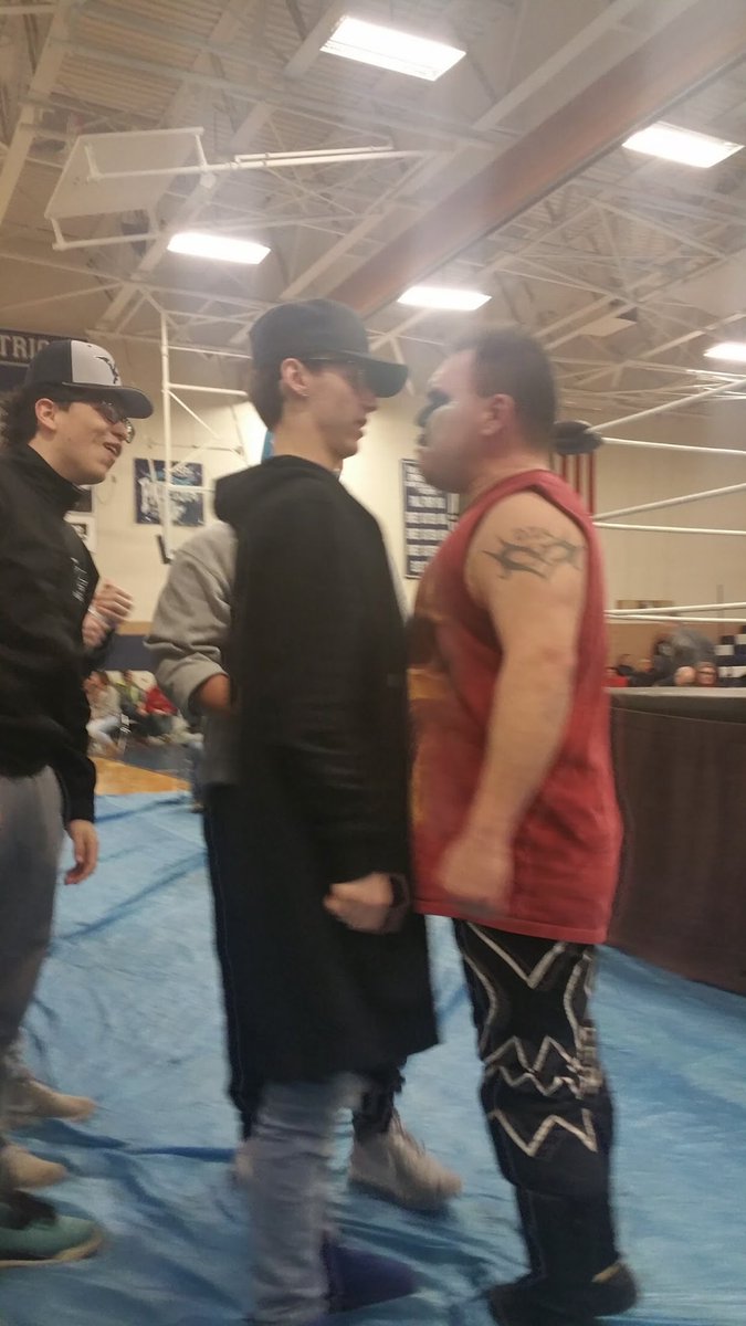 IzzySantiagoJr4's tweet photo. The yearly tradition of the wrestling fundraiser with the guys is something I miss. Hope the big guys still there keep the tradition alive #NewForge https://t.co/aKCYGlKTA3