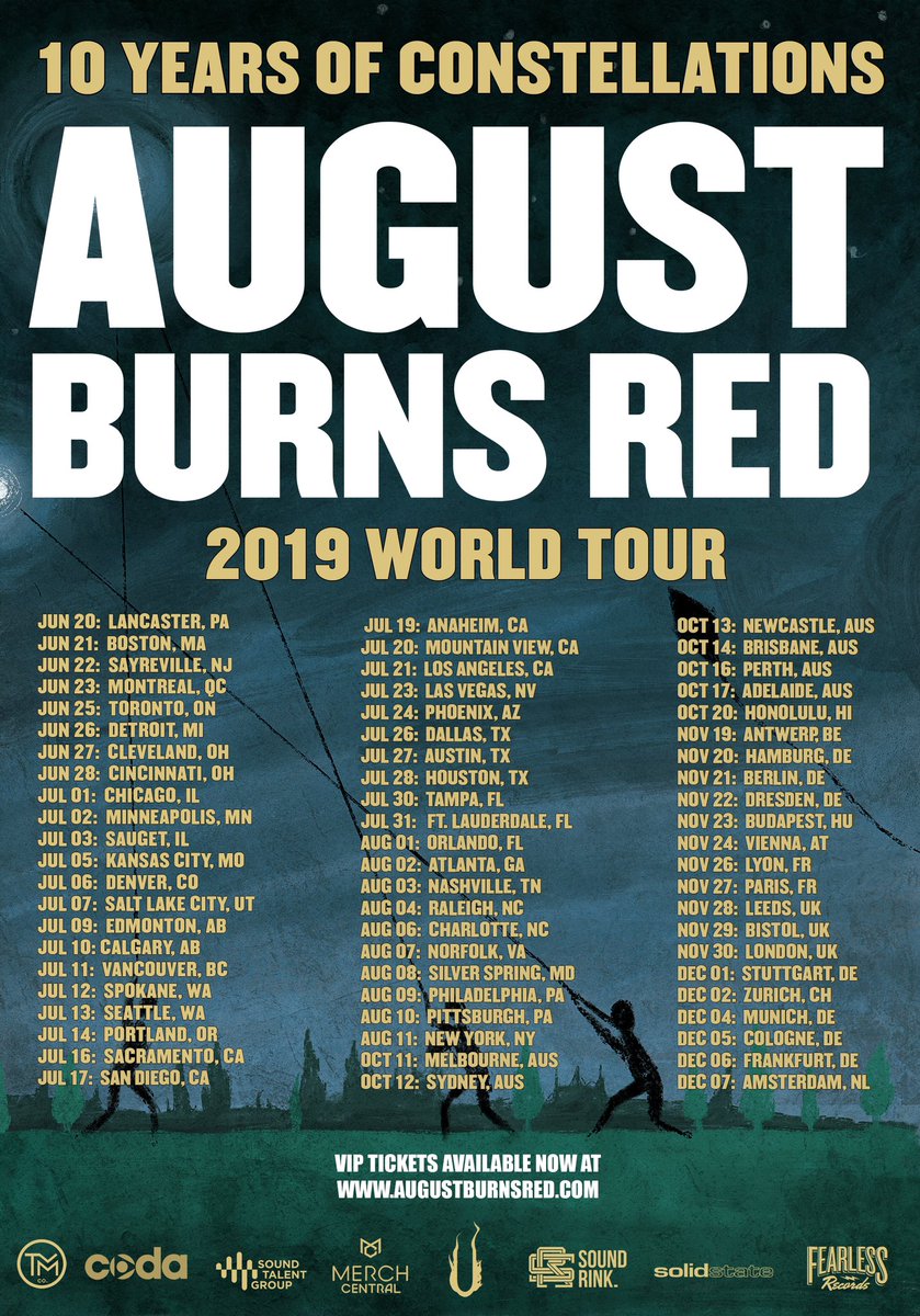 JBBrubaker's tweet photo. Announcing the Constellations world tour felt like we just announced a new album. Today was really fun. Can’t wait to play these songs for everyone. https://t.co/nlPumH2Yhl