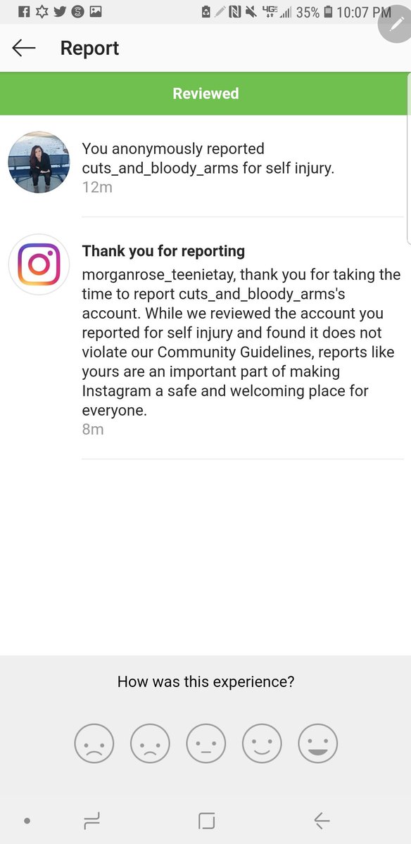 ottersmotter17's tweet image. Apparently this stuff is fine with @instagram , great to know✌ fix your system insta, please and thank you #stopselfharm