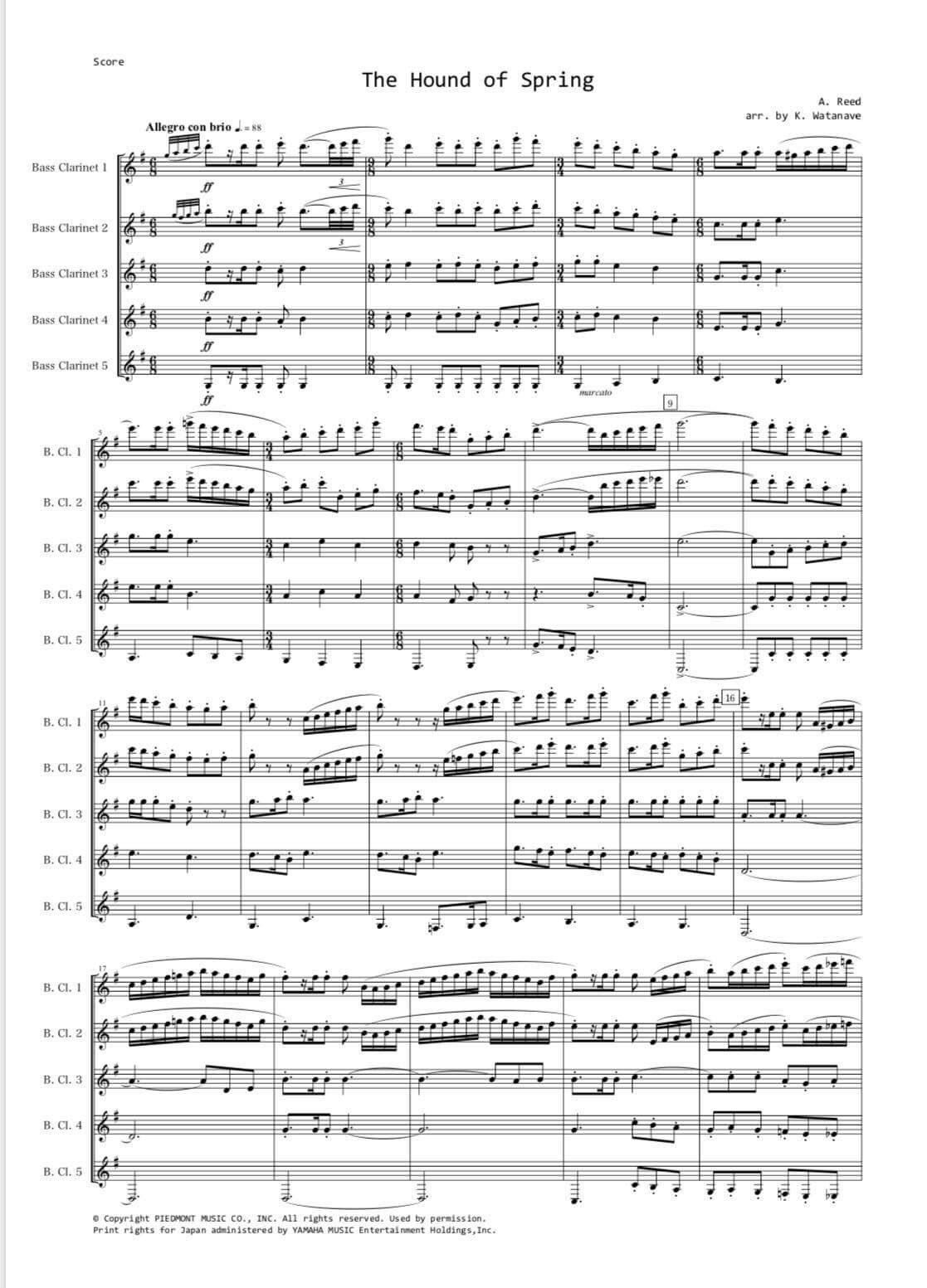 楽譜 リード/春の猟犬(輸入吹奏楽(T)/G5) - 楽譜、音楽書 楽譜 リード/春の猟犬(輸入吹奏楽(T)/G5) - 楽譜、音楽書