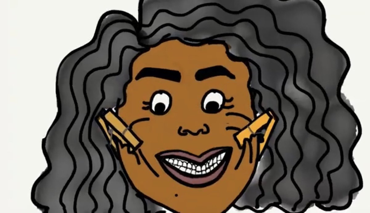 The_PLUG_TV's tweet photo. Me forcing myself to:
- entertain small talk at work
- smile at n*ggas
- smile at badass kids
- smile to keep from crying when I see my paycheck
- smile when my friends wanna hang out past 8 pm

#SheGottaPointTho 😂 #thePLUGtv https://t.co/kTdIr1432E