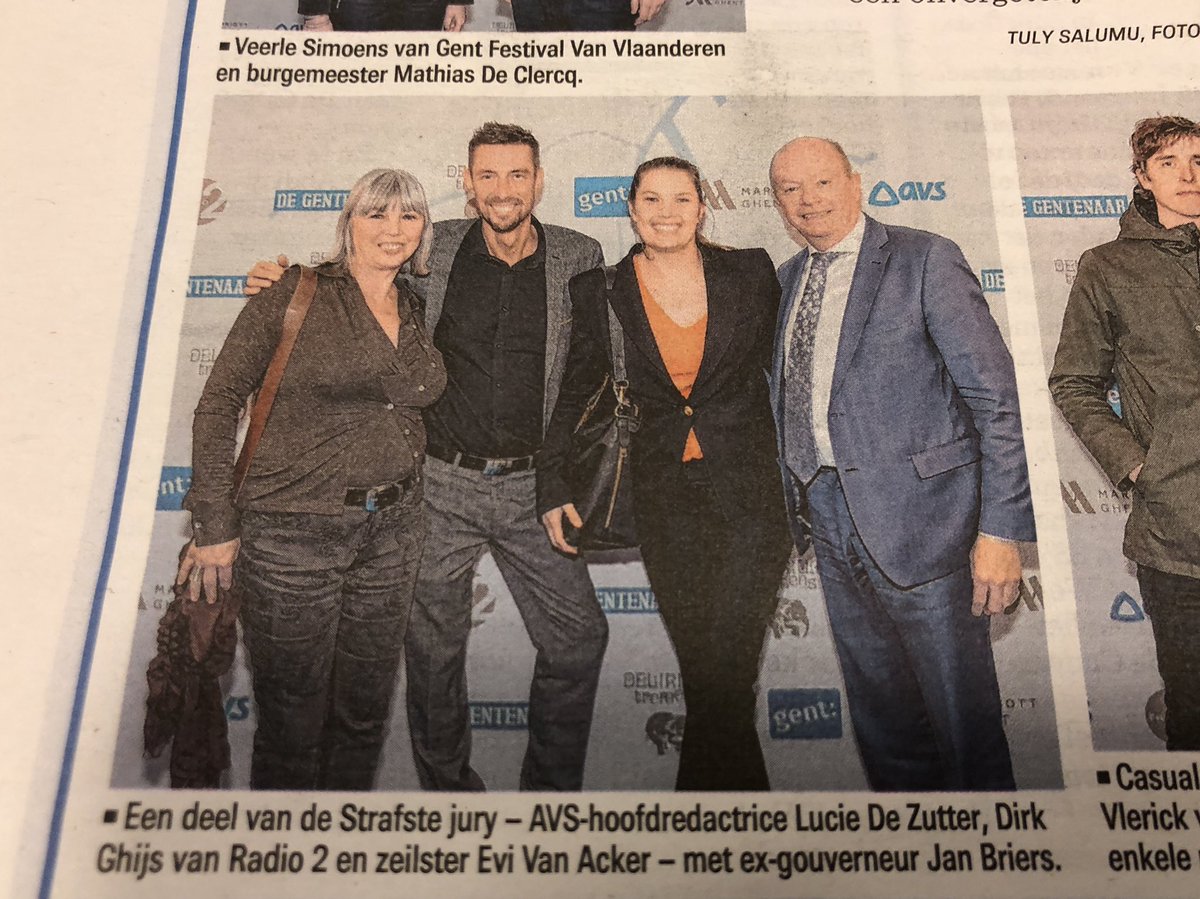 Proficiat Lucas Dhont, regisseur ‘Girl’ als Strafste Gentenaar! Toffe sfeer op de rode loper, fijn gezelschap, dank🥂