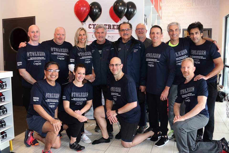 CBMCNJ's tweet photo. This year's #CycleRed was held yesterday at @cb_livingstonnj! Thank you to all the sponsors and participants who came out to support and helped us cycle for a cause! ❤️ #SaintBarnabasNJ #LetsBeHealthyTogether https://t.co/b1Mbxz9Pwk