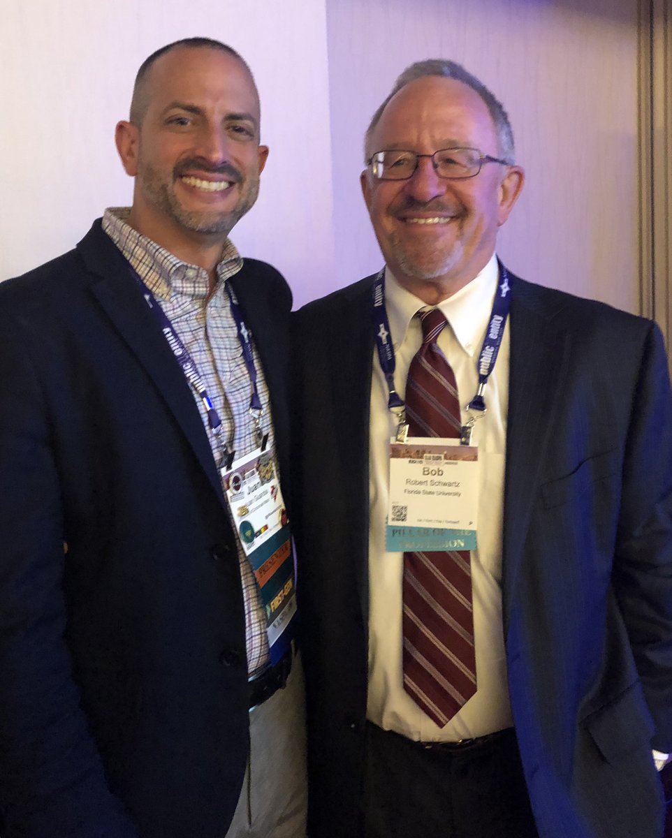 JRGuardiaPhD's tweet image. CONGRATS to Dr. Bob Schwartz, my former @fsueducation #HigherEd Prof on his @NASPAtweets Pillar of the Profession Award @FSU_HESA @floridastate #LifeNet