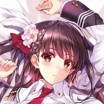 Crown Girl ひくく 深崎暮人先生描き下ろし『美風麻衣』 抱き枕