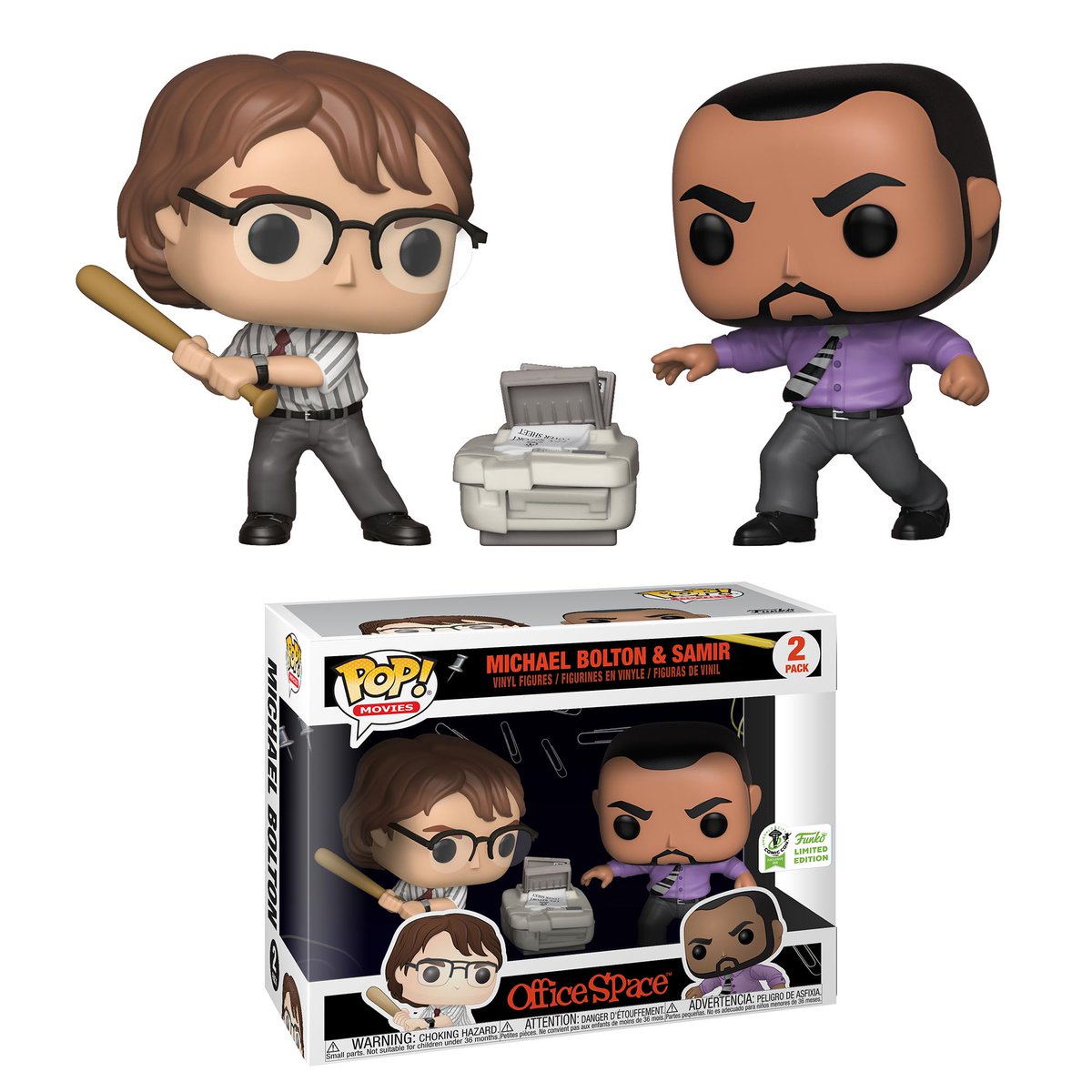 RT &amp; follow <a href="/OriginalFunko/">Funko</a> for the chance to win an #ECCC 2019 exclusive Office Space Pop! 2-pack! #FunkoECCC