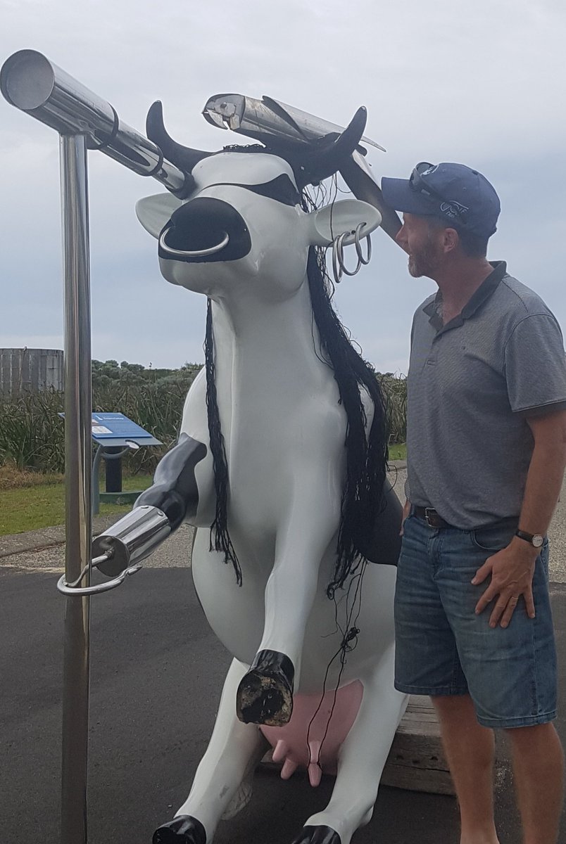 AllanSBaird's tweet photo. A town that is having fun with black &amp; white - Augusta WA. https://t.co/SqB8kRhWef
