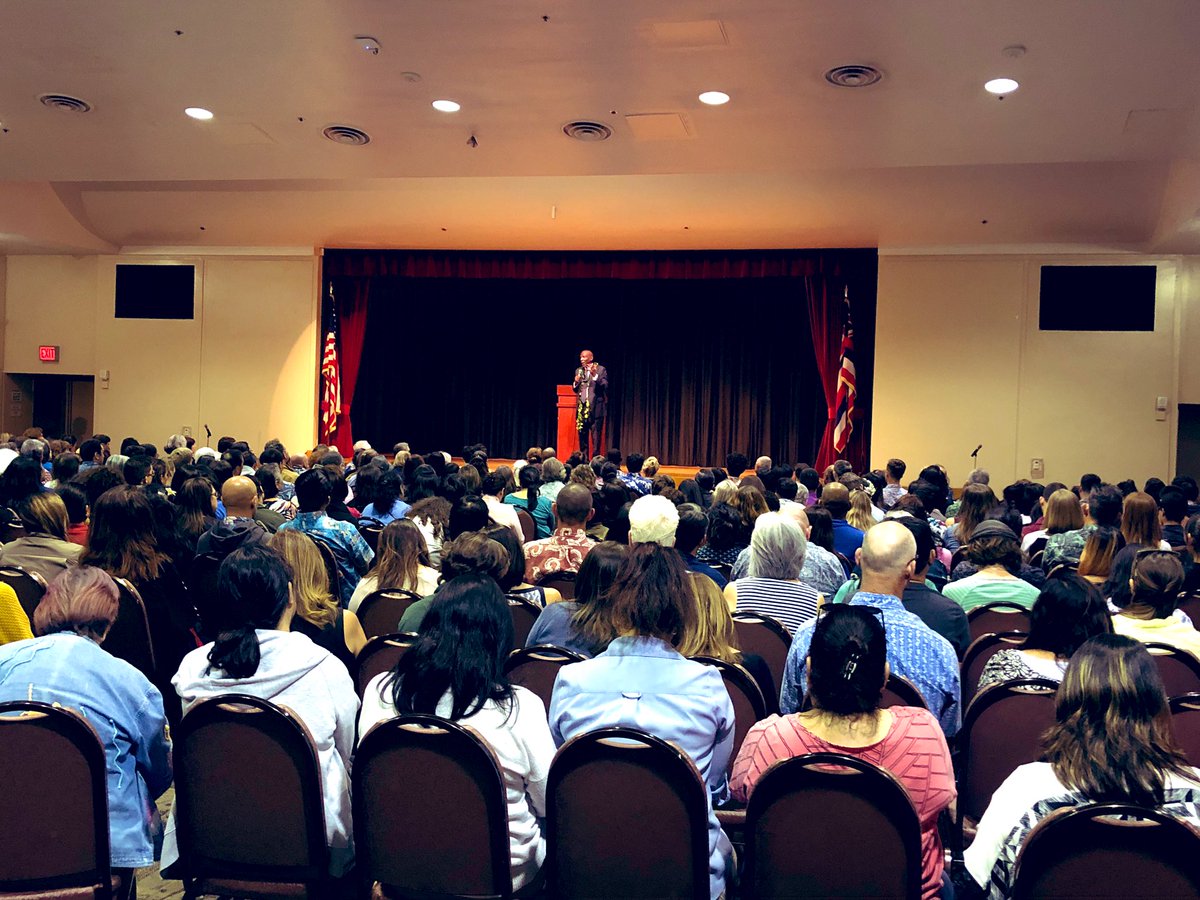 “Hope is as contagious as despair.” Geoff Canada to a packed house in Honolulu <a href="/KSNews/">Kamehameha Schools</a>