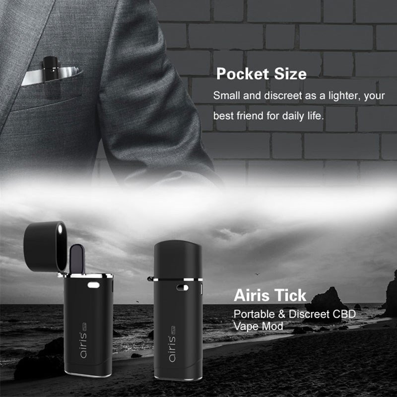 Mini Classic Tick Kit Vaporizer 650mah Battery Vape Mod 11mm CBD Oil Cartridge E Cigarette Voltage Control Vape Pen vaporwrx.com/shop/vaporizer…