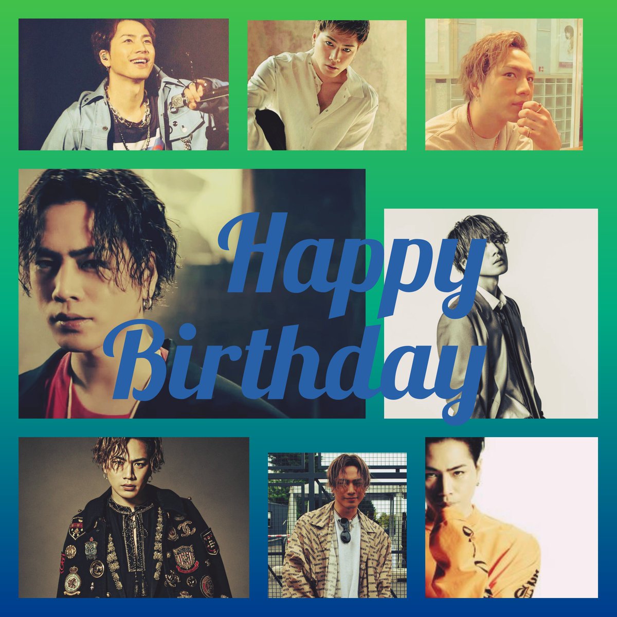 niniziya's tweet photo. 臣ちゃん★Happy Birthday★

@HIROOMI_3JSB_ 

#happybirthday登坂広臣 
#おめでとう https://t.co/OMYuSOnKzj