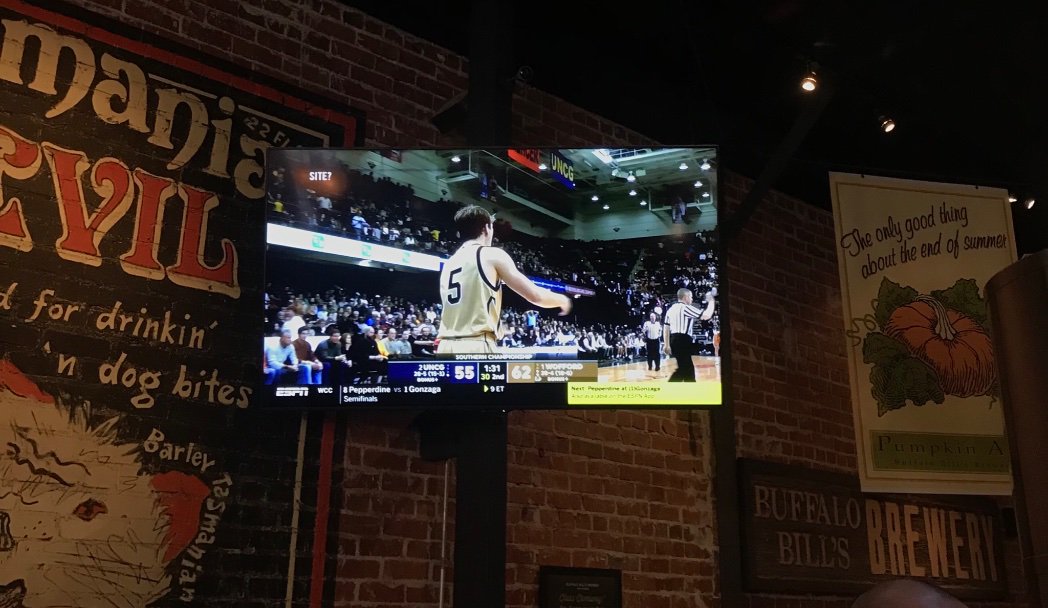 I may be the only <a href="/WoffordTerriers/">Wofford Terriers</a> and <a href="/WoffordMBB/">Wofford Men's Basketball</a> fan in California and it was awesome to watch the game tonight