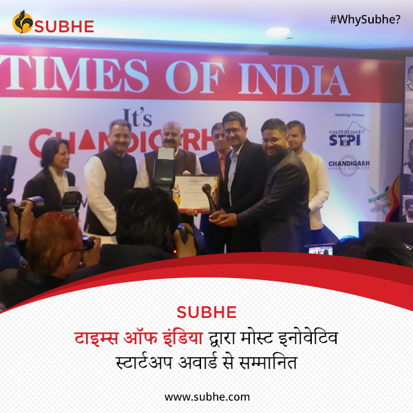 subhelearning's tweet photo. Subhe eLearning has been awarded as the most innovative startups of Chandigarh Tri-city by Times of India and CAN.
#Startup #startups #entrepreneur #entrepreneurship #learning #toi #CAN #innovation #startups #business #businessgoals #subhe #subhelearning https://t.co/S4kGdL7Bkz