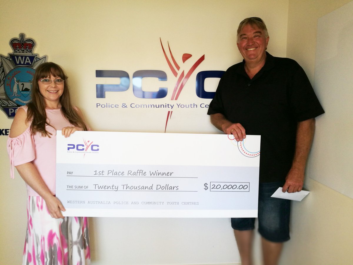 A BIG win! 😁 Congrats to the 1st prize winner of our #raffle #wapcyc Thanks to everyone who participated and helped make this #raffle a success.
Our next raffle tickets are on sale now! Head to bit.ly/PCYCraffle to purchase today.