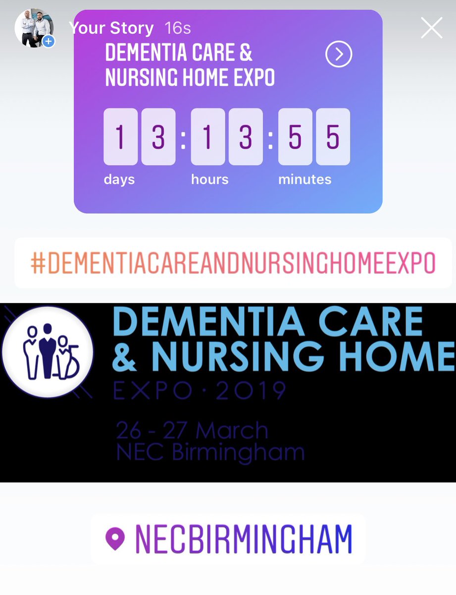 The countdown has started to our very first #DementiaCareAndNursingHomeExpo on the 26th / 27th March.

We look forward to seeing you on stand D872

#Dementia #DementiaCare #DementiaCareHome #Expo #Exhibition #Laundry #Wash #Dry #Iron #Mag #MagEquipment #NEC #Birmingham #Experts