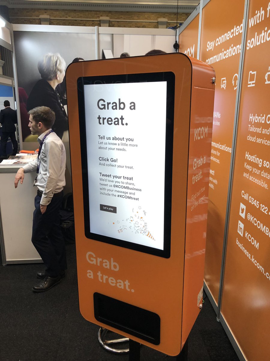 A first run out for our brand new <a href="/Createlondon/">CreateLondon</a> compact social media vending machine today at #BLTF2019.