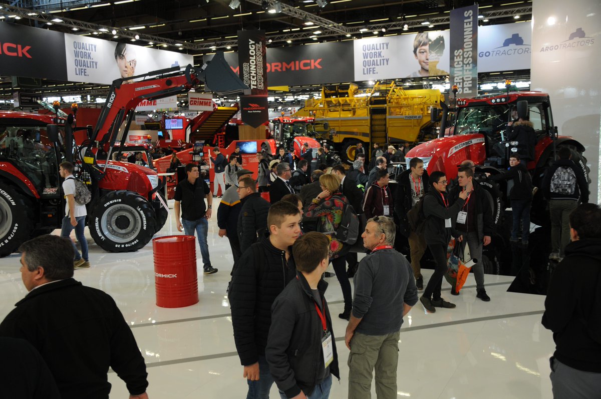 ArgoTractors's tweet photo. Have you missed #Sima2019 Show? Here are some photos from our stand at #Sima to relive these successful days, with lots of novelties and curiosities from the #Landini and #McCormick worlds. https://t.co/hghdU2DXcc