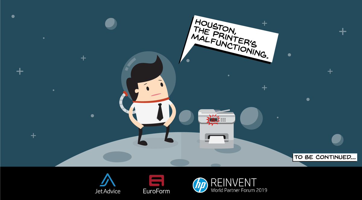 jetadvice's tweet photo. Remotely repairing your customer’s malfunctioning printer is the future. Visit the EuroForm stand to meet Mark Kouwenberg at the #HPReinvent2019 in Houston to learn more - Book a 1-on-1 with Mark https://t.co/xMUx4HLCOC
#MPS #ManagedPrint #JetAdviceandHPSDS #JetAdvice #HPSDS https://t.co/oXul9t9I82