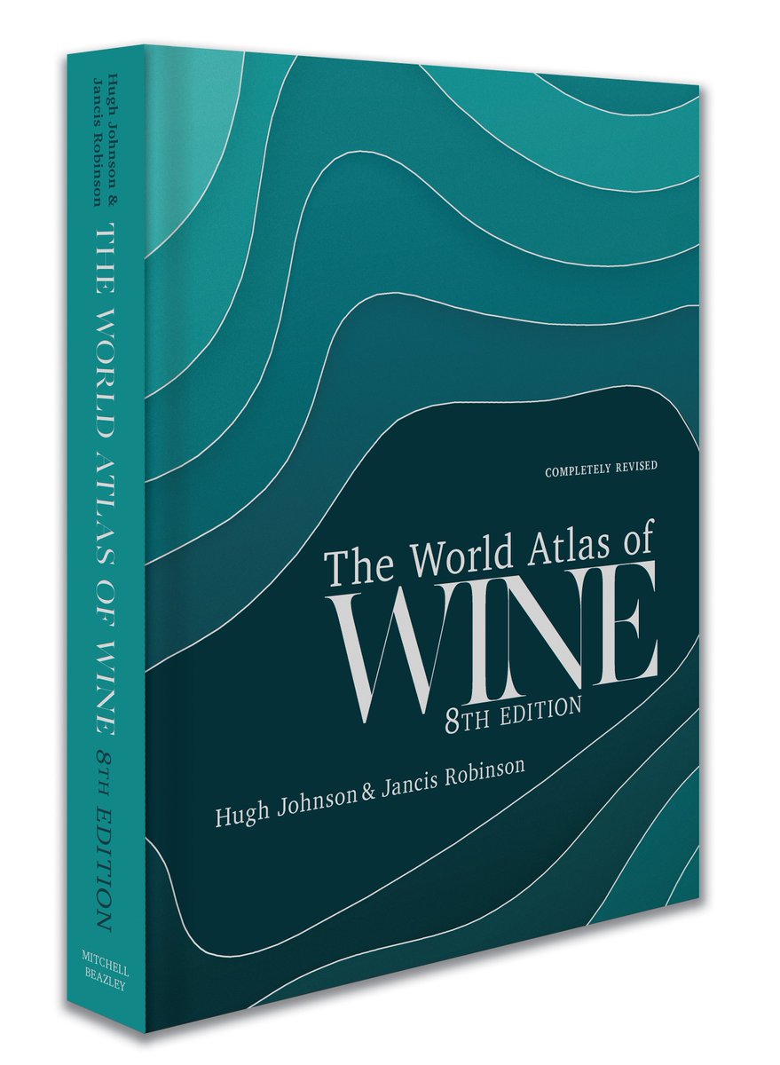 JancisRobinson's tweet photo. It's official. A brand new, much updated 8th edn of The World Atlas of Wine, with snazzy (nay shiny) new jacket will be published on 3 October 2019 - if we get those last proofs sorted https://t.co/msOrMKRdQ1