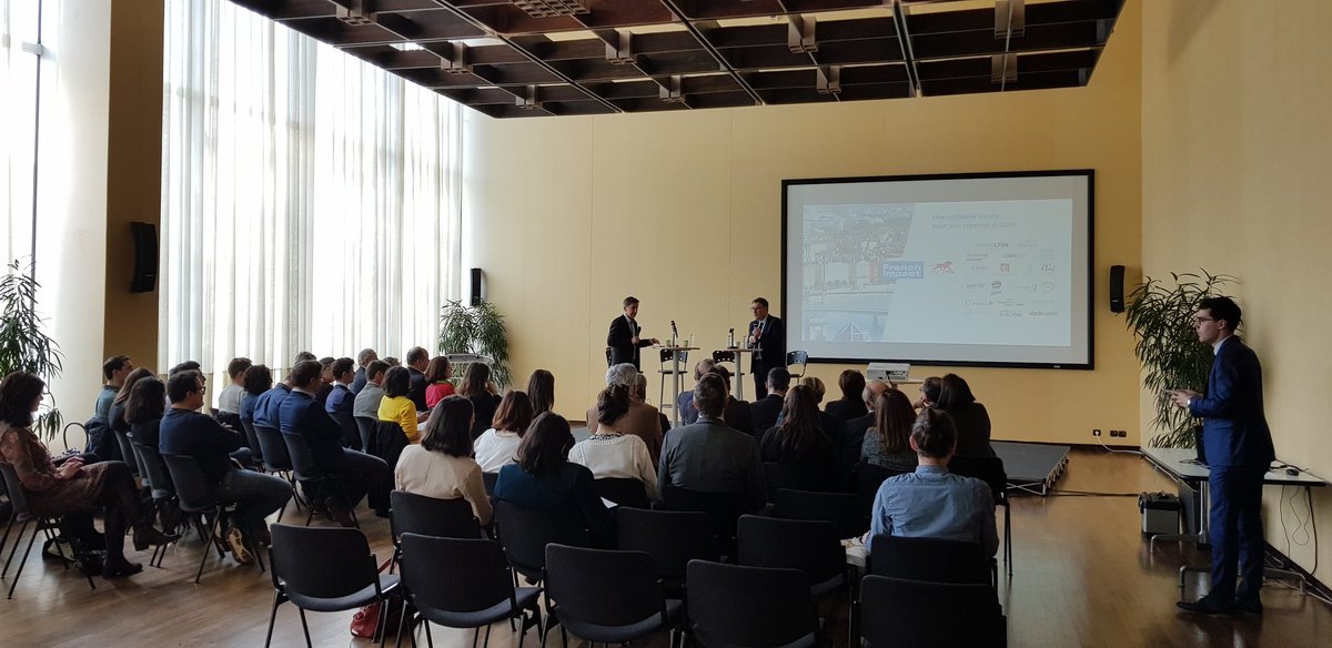 LeFrenchImpact's tweet photo. #TerritoiresFrenchImpact | 🗣 "On est très fier d'être labellisé #FrenchImpact, je remercie et salue l'ensemble du collectif" @DavidKimelfeld, Président de @grandlyon. https://t.co/RXnfuNN0gW