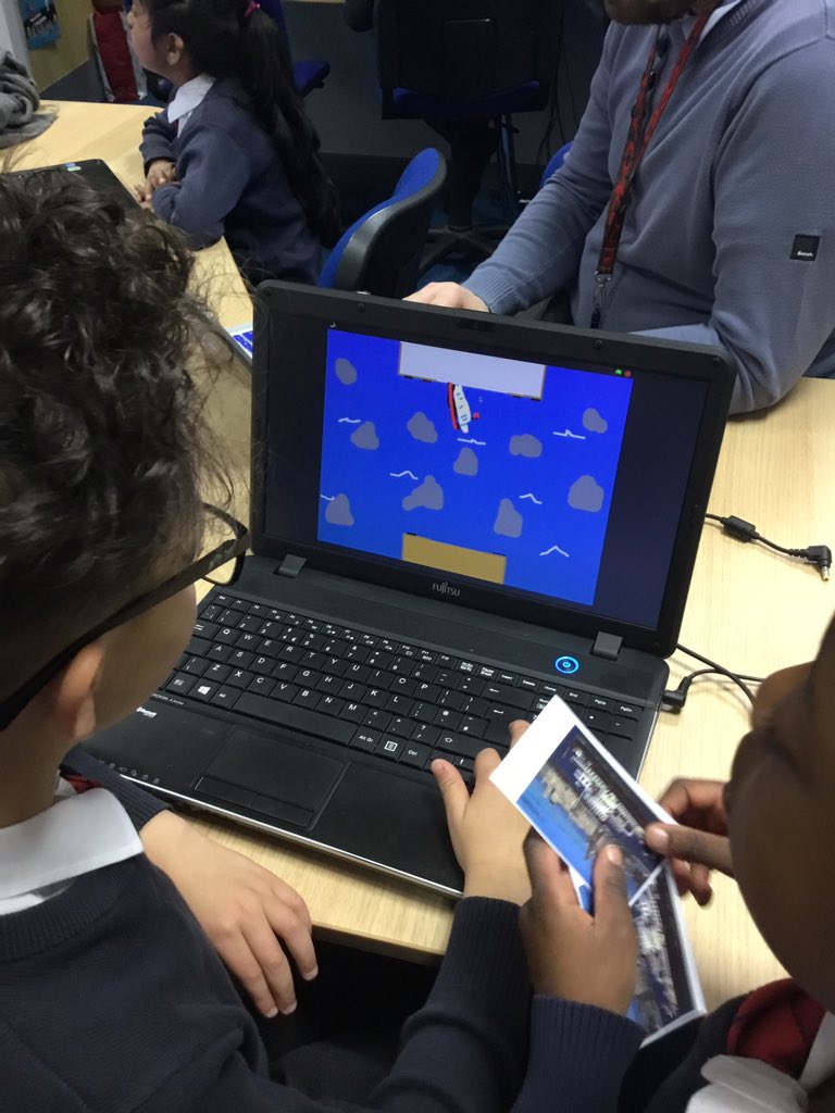 C1Pleasant's tweet photo. We are working with @MGLWorld_Paul to make #FerryacrosstheMersey games on @scratch #pleasantstcomputing https://t.co/USKdDK3vKU