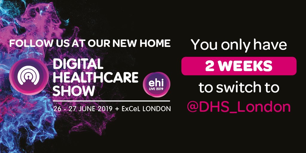 You have just two weeks to follow us <a href="/DHS_London/">Digital Healthcare Show</a> and enter our competition to win a team night out for your digital team...what are you waiting for? #nhsx #DigitalTransformation #digitalhealth