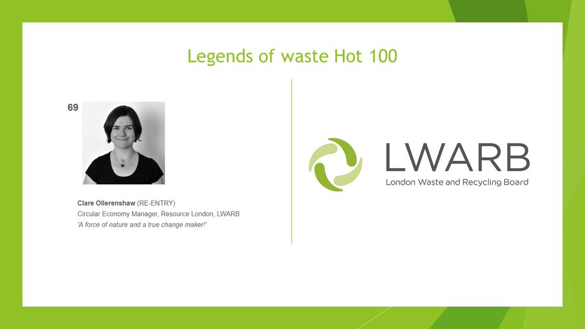 ReLondon_UK's tweet photo. Honoured to have so many members of team LWARB celebrated for their achievement in the waste and resources industry. Thank you to everyone who nominated and voted! More on what we're doing to promote & encourage the production of less waste here https://t.co/qivyhCKnFi https://t.co/UWknbobzqO