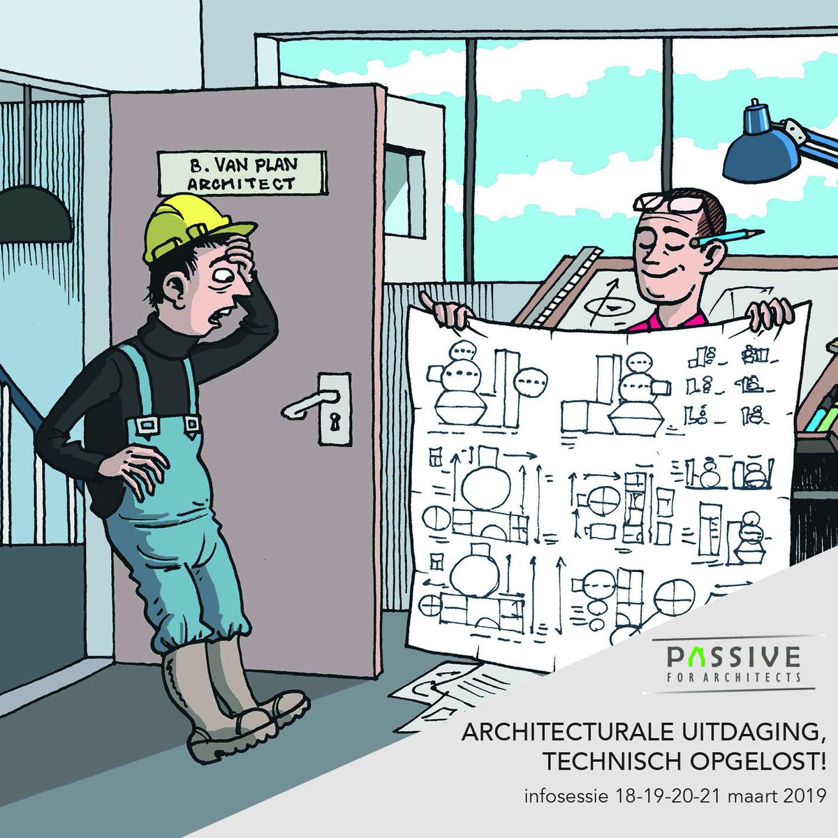 U kan zich nog inschrijven voor de nieuwe infosessie van Passive for Architects op passiveforarchitects.be