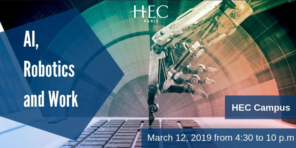 HECParisMasters's tweet image. What are the promises and the dangers of #AIandRobotics for organizations and society? The 4th annual conference organized by @HECParisSnO will starting today at 4:30pm ECT and explore these issues in depth: bit.ly/2O0eWg2