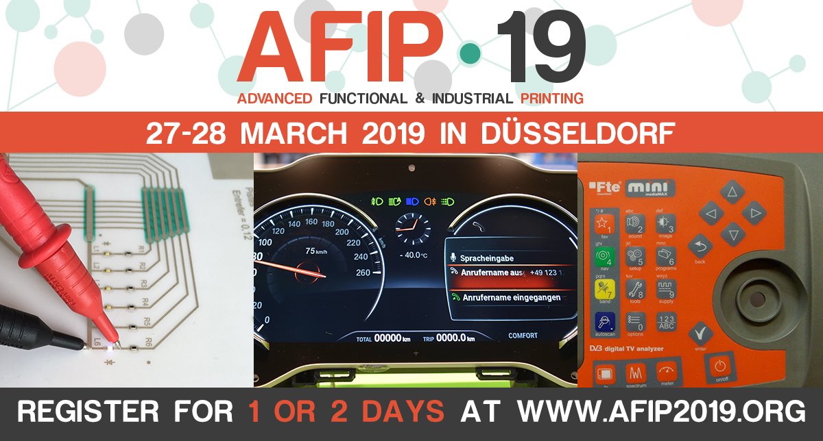 ESMA_Print's tweet photo. It's just 2 WEEKS to #AFIP2019 and you can now choose to book for 1 or 2 conference days. Use the coupon Only-day1 to register for 27/3/19 for 395€  or enter Only-day2 in the coupon field to join on 28/3/19 of March for just 295€ + VAT.  The codes are valid until 17/319! https://t.co/65SH9uiLF9