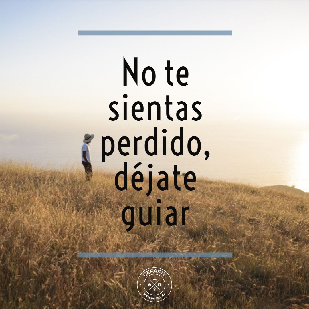 Practica la #Turismofilia, déjate guiar por nosotros y descubre nuevos mundos y sensaciones. vía <a href="/CEFAPIT/">Guías de España</a>