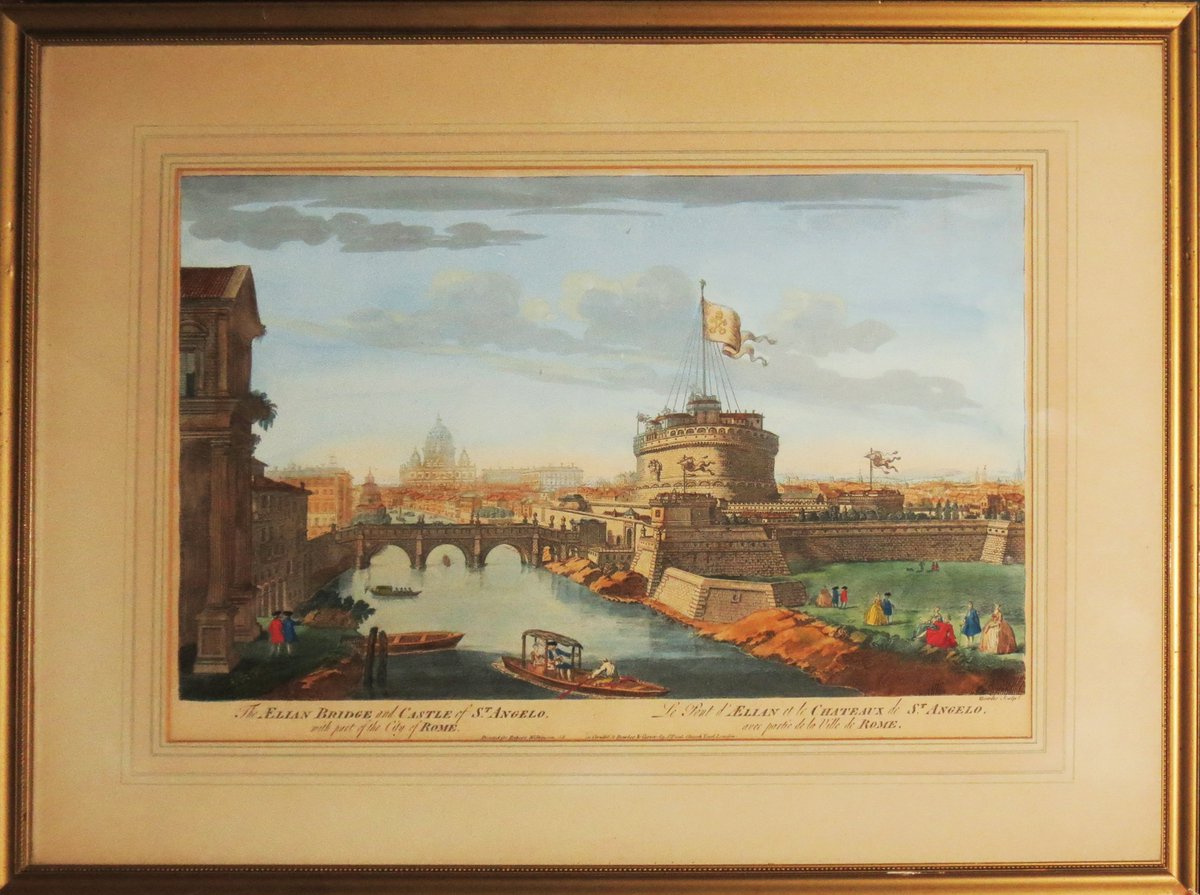 grosvenorprints's tweet photo. Print of the day: General View of #Rome; #Roma #architecture; @visititalytoday; @StanfordsTravel; @Martin_Randall;  #StAngelo; https://t.co/LTBh2XjtHA https://t.co/1HuXi845qD