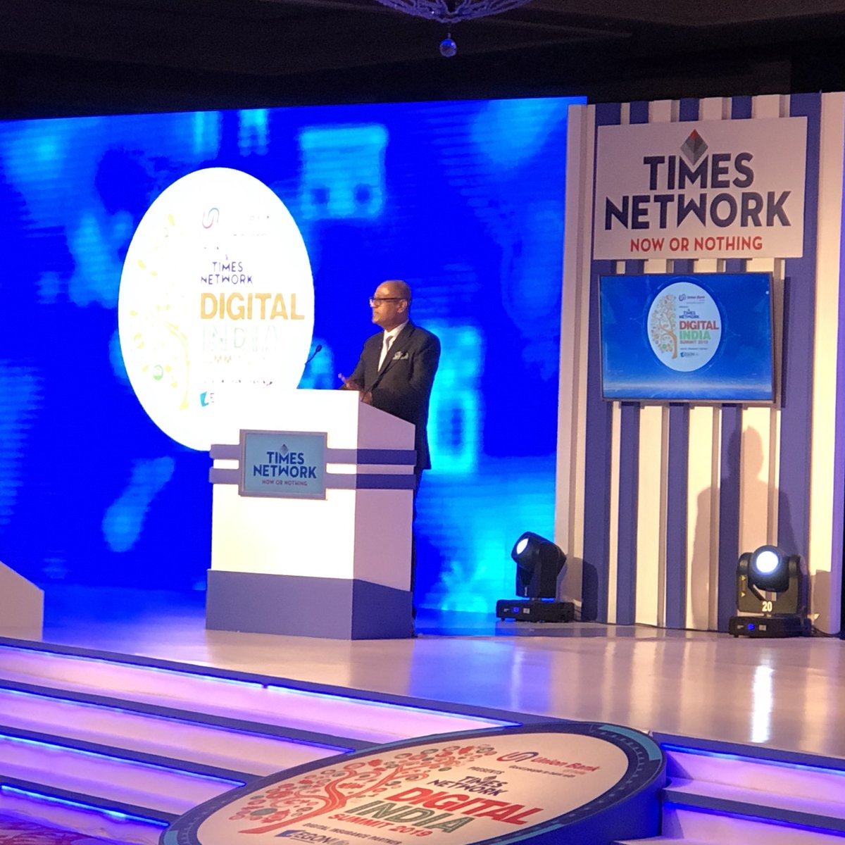 A Special Address by Sam Subramaniam of <a href="/BrandCapital1/">Brand Capital</a> on the scope of digitization for SMEs at the #DigitalIndiaSummit 2019.