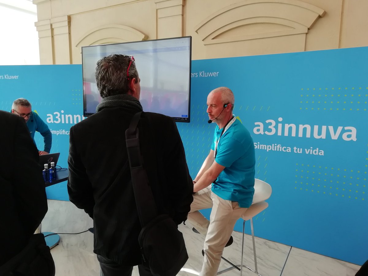 WKa3Software's tweet photo. Descubriendo #a3innuva y todas las posibilidades de #TrabajoColaborativo que trae consigo #ForoWK https://t.co/pmCcm5YRSl