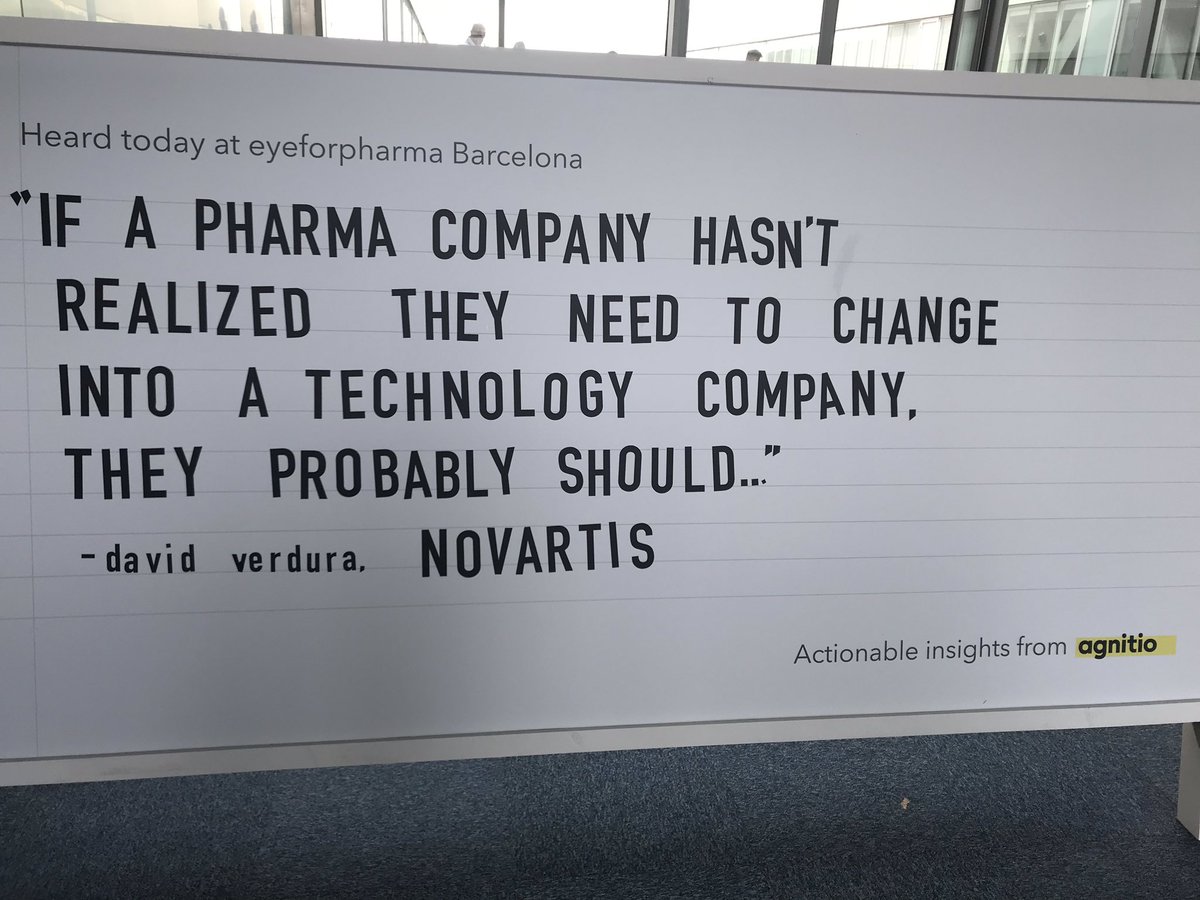 LancasterHelen's tweet photo. Great quote from Novartis #efpBarca @ArkadinServices https://t.co/omZXQaA6Z4