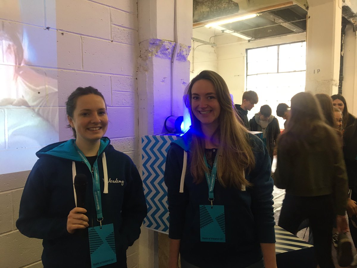 SarahTully's tweet photo. Big shout out 🙌🙌to our amazing Mentors Kate, Camille, Tnx for making the @BOIstudents TY Academy Dublin magic happen here @ChocFactoryDub @BOIstartups https://t.co/tdBJJKqQr5