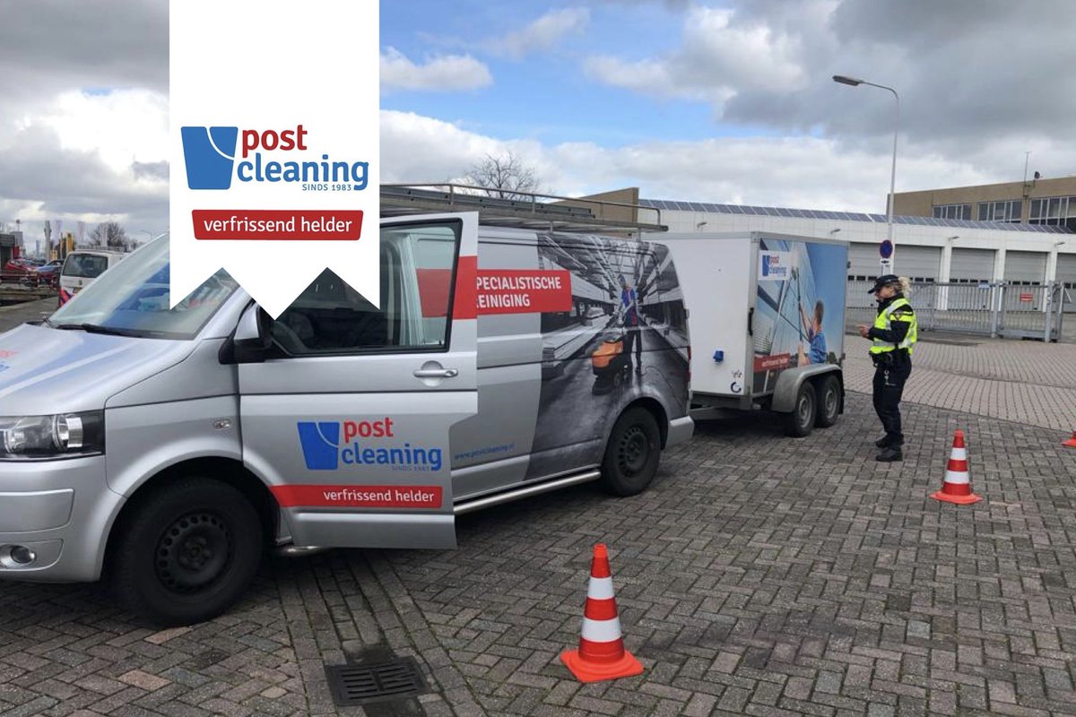 Een onverwachte controle voor bedrijfswagens met aanhangers. Uiteraard geen boete ontvangen! #VerfrissendHelder