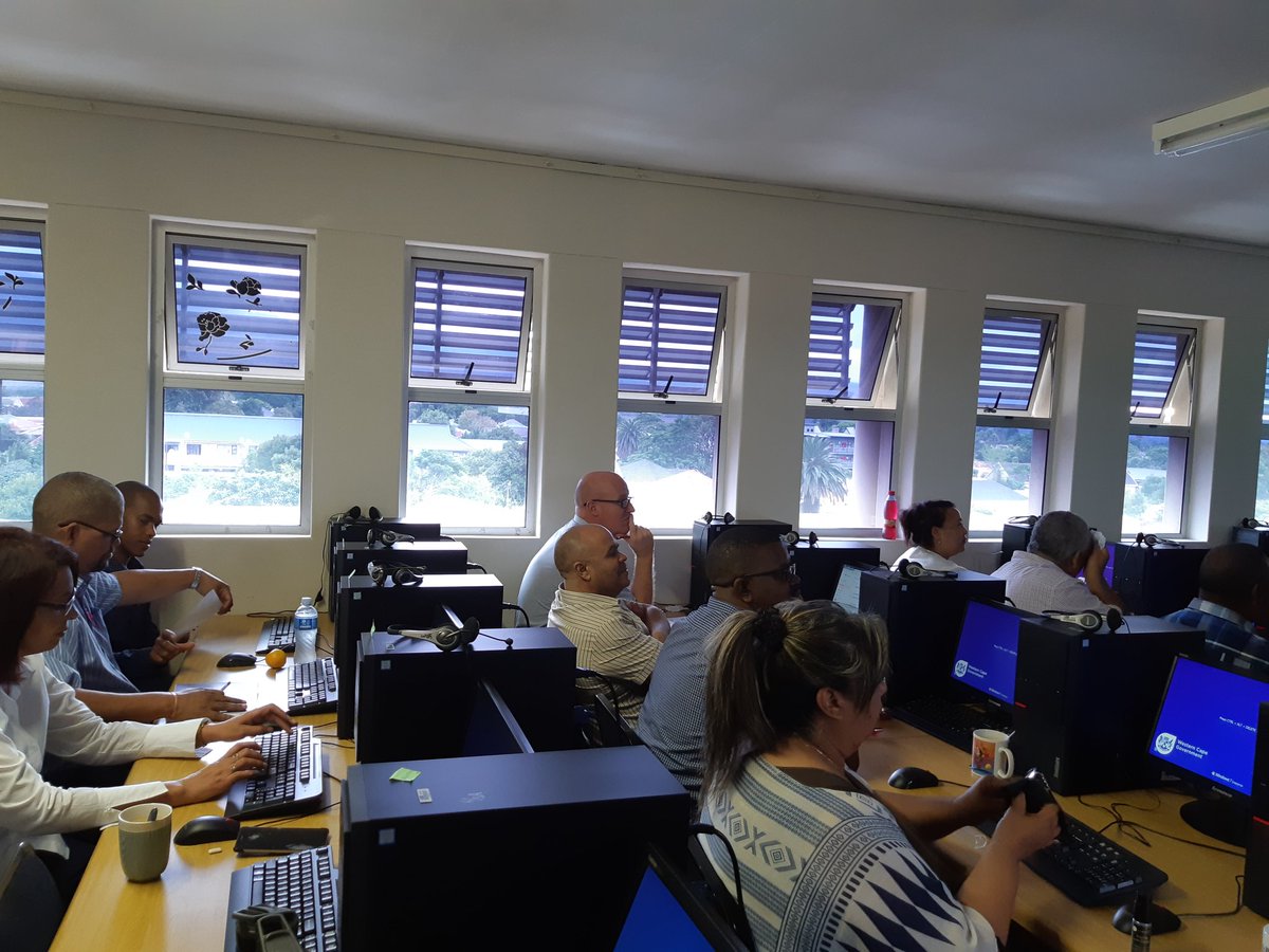 MarietteVorste3's tweet image. &quot;If we marry educational technology with quality, enriching content, that&apos;s  a circle of win&quot; CTLI ICT integration training for subject advisors happening #qualityteaching @ECKEDOffice @MMBeukes @WCED_CTLI @ChristoDavids2 @SammyBouwers @ezroux @WCED_HOD @BRANDHEINIE