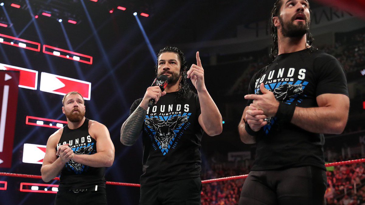DailyAmbrollins's tweet photo. #RAW digitals: The Shield addressed the WWE Universe. Seth defeated Shelton Benjamin. Dean lost the match against Drew McIntyre which he demanded after McIntyre interfered in Roman's match. #DeanAmbrose #SethRollins https://t.co/ZsCCXjr36V
