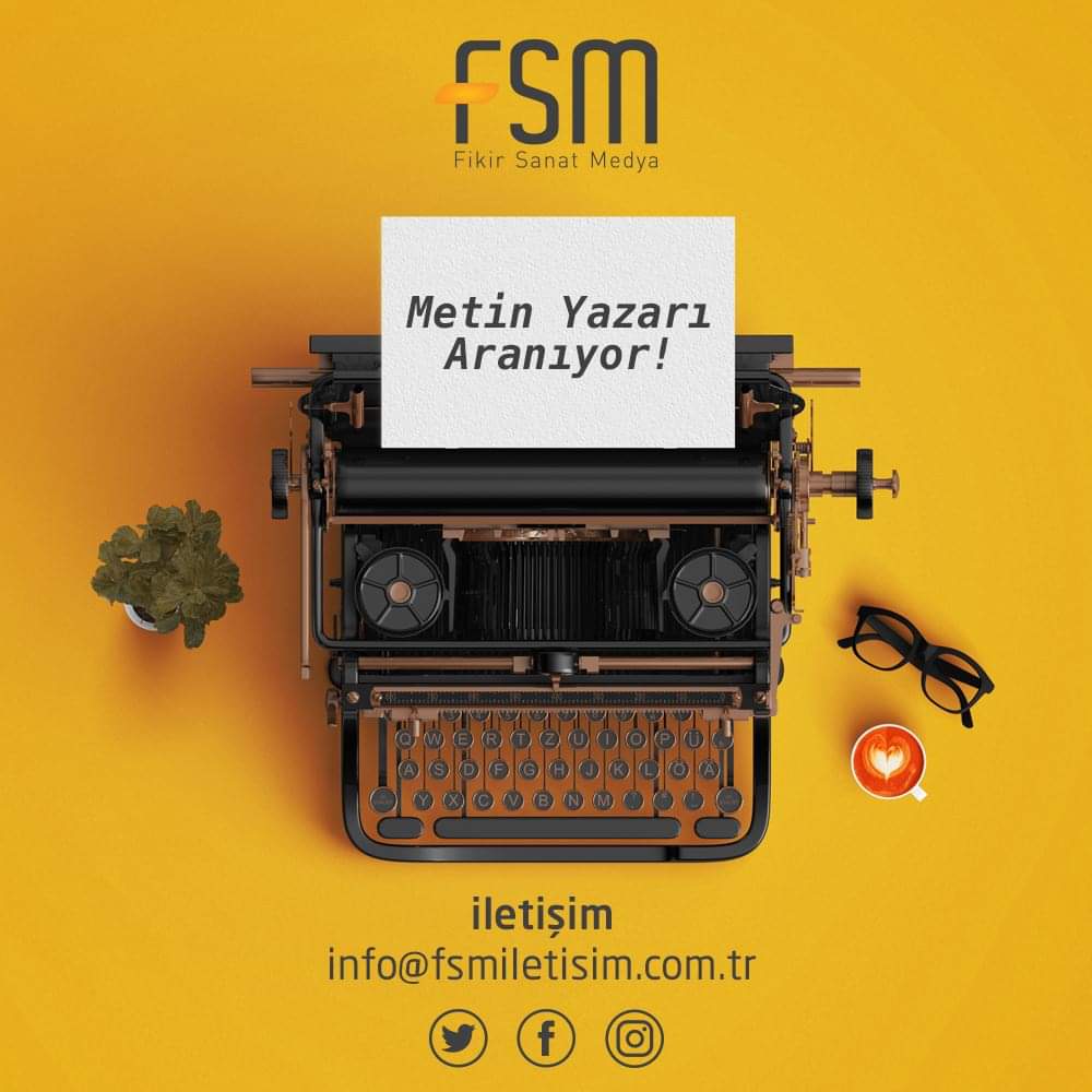 #ajans #fsm #fikirsanatmedya #medya #metinyazari #ajanshalleri #reklamcilik #yaraticilik