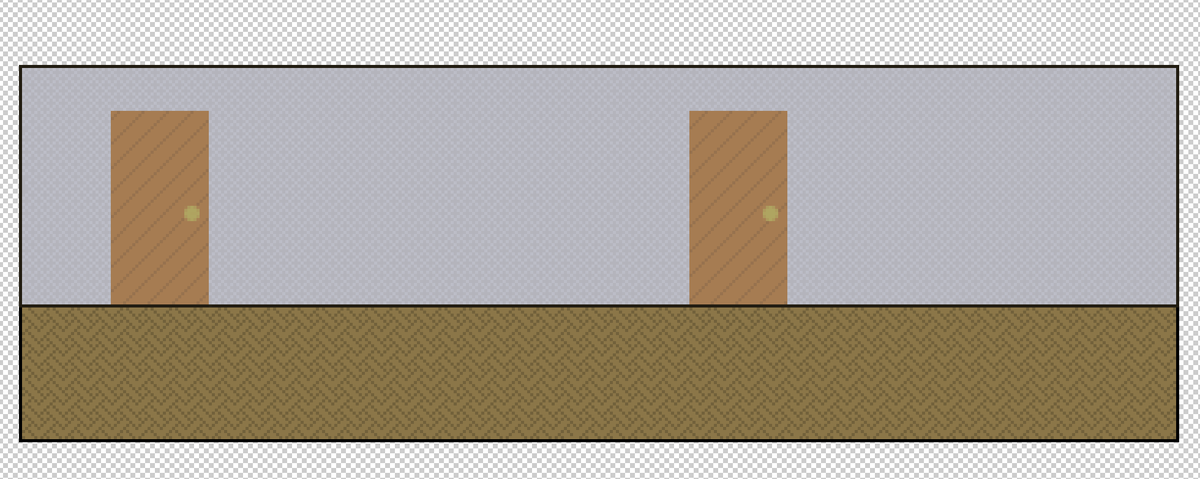 JeanHamela's tweet image. What better time than now to tweet some progress? This is a block-out on some pixel art for an upcoming project. It still needs a bunch of work and some personality, but it&apos;s something I can build on! #PurdueGameDev