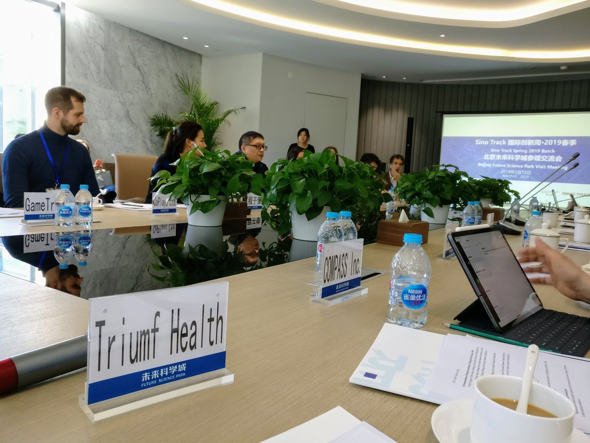 Today our CEO Kadri is having a meeting at Beijing Future Science Park with <a href="/CombplusHQ/">COMB+</a> #SinoTrack companies. Interesting discussions ahead.