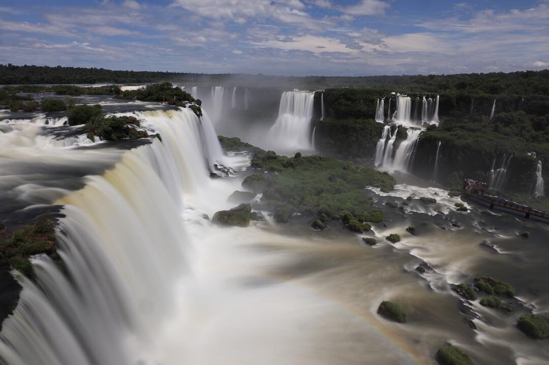 Another day, another wonder of the world ticked off the bucket list...✅
. 
#ItsAmansWorld #IguazuFalls
#Waterfall #Rainbow #Brazil #Argentina #SouthAmerica #Travelling #Travel #TravelIsLife #WorldTravel #Adventure #NeverStopExploring #ExploreEverywhere #WeLiveToExplore