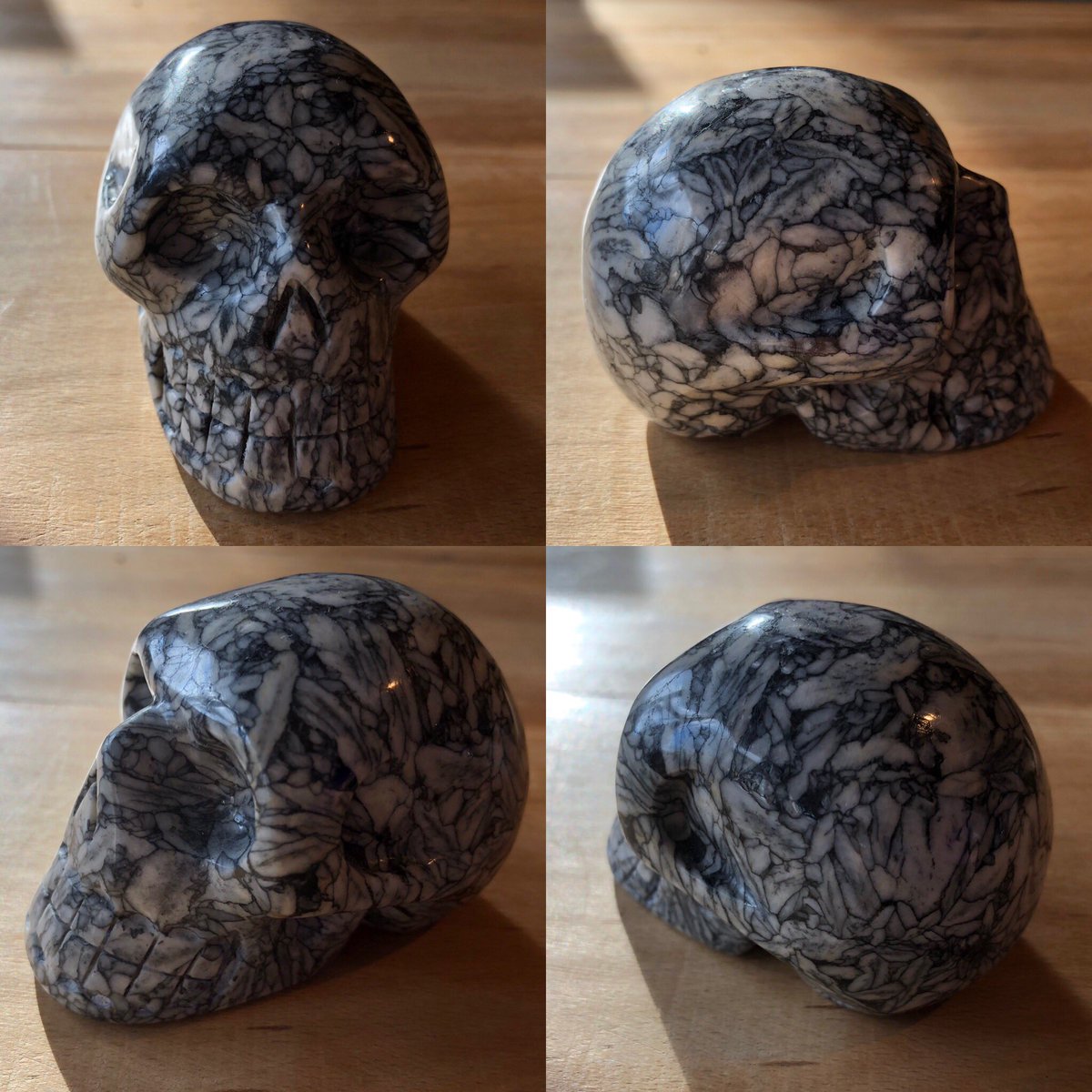 theCrystalPath's tweet photo. ๐ NEW IN - A Pinolith Jasper Skull ๐ @thecrystalpath #jewelinsuffolk #crystalsforsale #crystals #suffolk #display #special #crystalenergy #events #gift #supportsmallbusiness #burystedmunds #eventplanners #handpicked #pinolith #jasper https://t.co/AqWtO8nokT