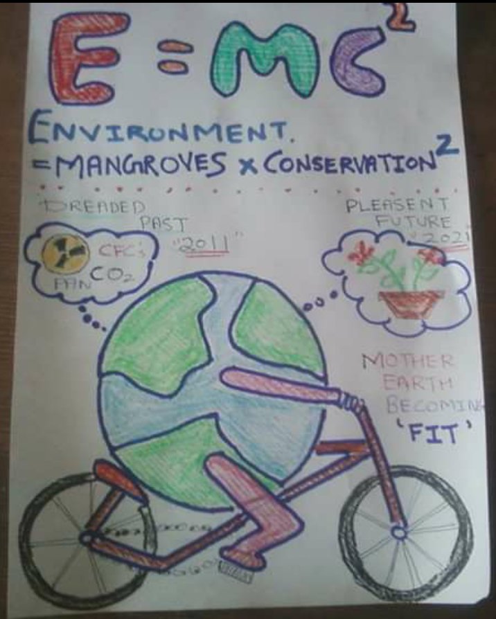 SunnyJoshi__'s tweet photo. @MahindraRise @clubmahindra The Theory of Conservation of Trees.
Environment = Mangroves*Conservation^2

My Sketch on the same.
#ThankTheTree https://t.co/uweqXyvzyP
